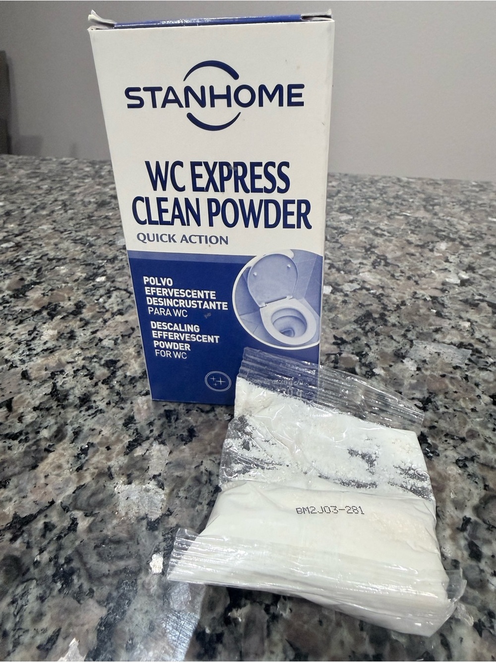 Stanhome WC Express Clean Powder – Toilet Cleaner – NEW